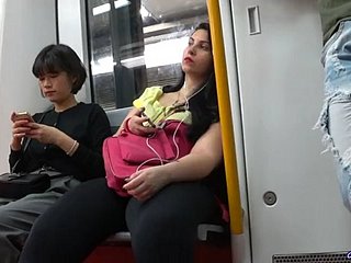 grube uda dla facetów, ładny widok z przodu i Cameltoe