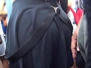 Nice ass in dem Bus
