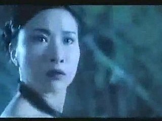 Lustige mittlere Luftfick, während Kung Fu kämpft