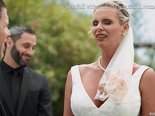 Bridezzzla: Uma foda -foda na parte 1 do casamento - Phoenix Marie, Exhortation D'Angelo / Brazzers / Rill cheios de
