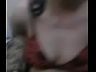 Faraj botak ditutup mata makcik cantik dijari