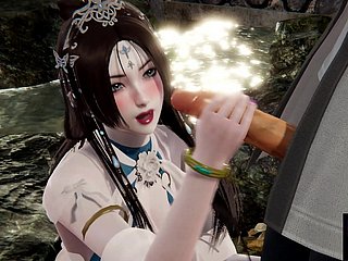 A experimental Chinese-style feminine netizen I met
