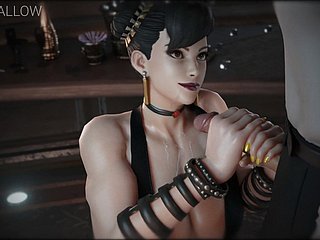 Outing Hoodlum - Chun-Li Unearth Sucking & Swallowing (Sound)