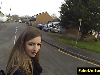 Honcho pelacur uk analfucked oleh polisi berseragam