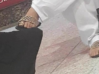 Lucu remaja Pakistan, Kaki indah & faceshot